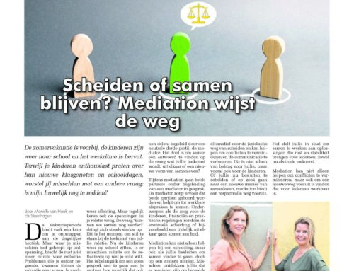 Scheiden of samen blijven?